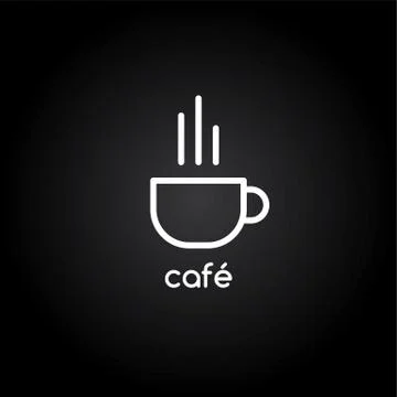 Coffee cup theme Stockillustratie