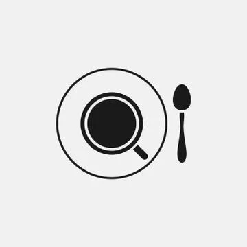 Coffee cup vector flat icon Stock Illustration