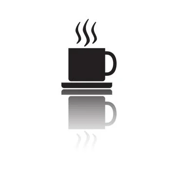 Coffee cup. Vector illustration.  Stock Illustration
