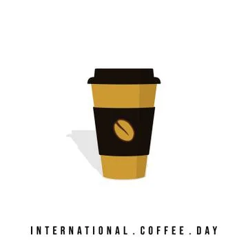 Coffee cup vector illustration Stock Illustration