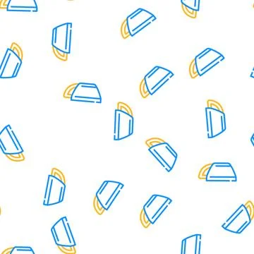 Coffee cup vector seamless pattern Stock Illustration