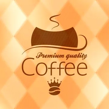 Coffee cup vintage background Stock Illustration