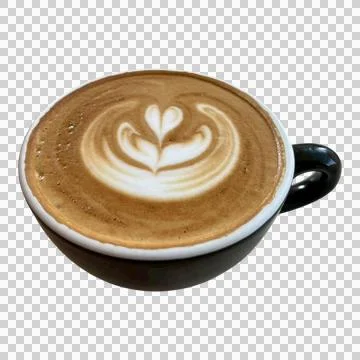Coffee cup on white-8 Stock Photos