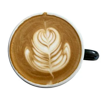 Coffee cup on white background-005 写真素材