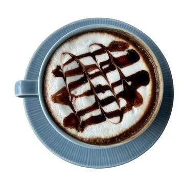 Coffee in a cup on a white background 01 Stock Photos