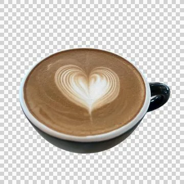 Coffee in a cup on a white background-04 Stock Photos