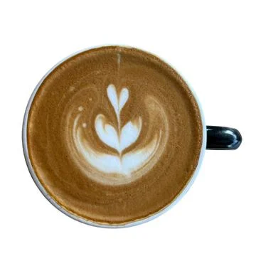 Coffee in a cup on a white background 07 Stock Photos