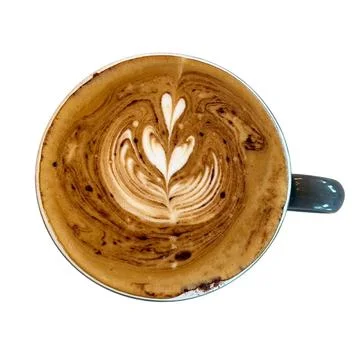 Coffee in a cup on a white background 3 Stock Photos