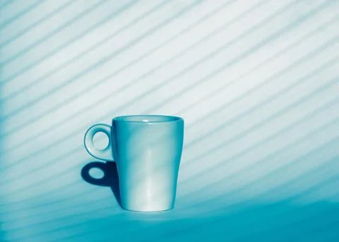 Coffee cup on white background Foto stock