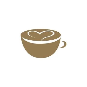 Coffee cup on white 스톡 일러스트