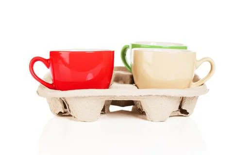 Coffee cups to go Stock Photos