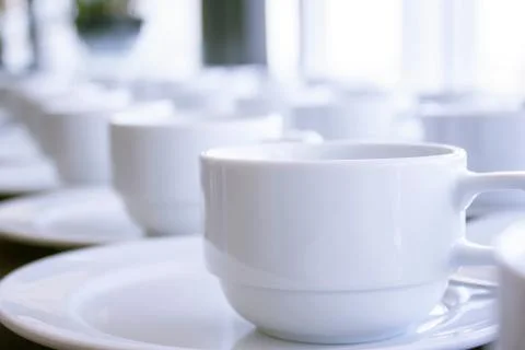 Coffee cups Stock Photos