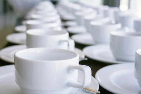 Coffee cups Stock Photos