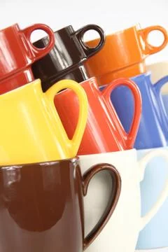 Coffee cups Stock Photos