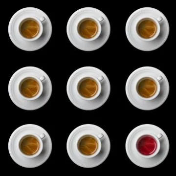 Coffee cups Stock Photos