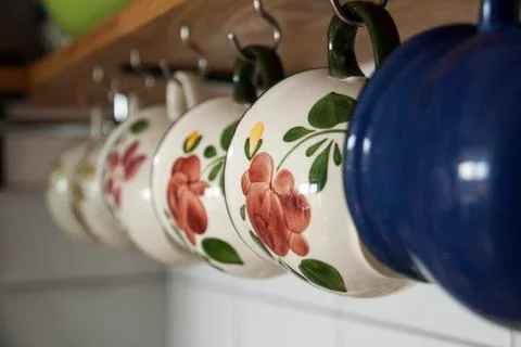 Coffee cups Stock Photos