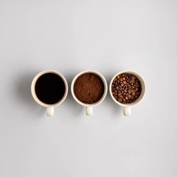 Coffee cups. Stock Photos