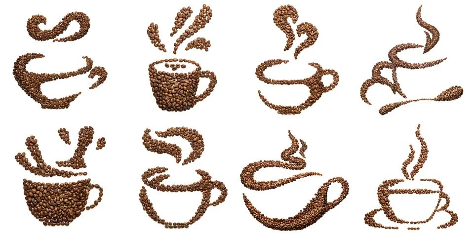 Coffee cups. Stock Photos