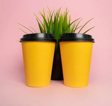 Coffee cups Stock Photos