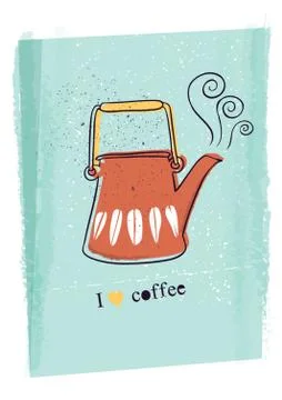 Coffee Design Stock Illustration