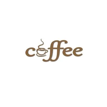 Coffee design logo Stock Illustration