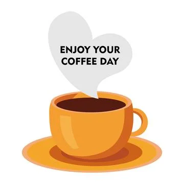 Coffee design over white background, vector illustration. Illustrazione stock