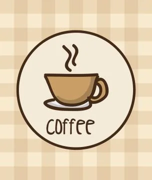 Coffee design , vector illustration Stock Illustration
