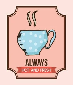 Coffee design , vector illustration Stock Illustration