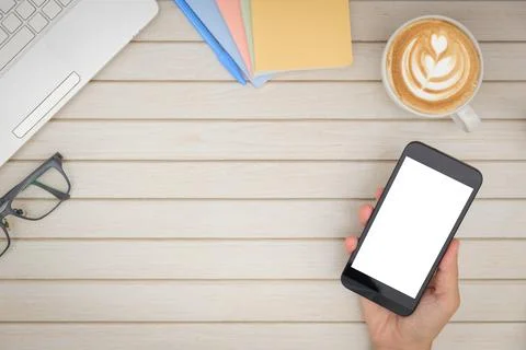 Coffee desk Stock Photos