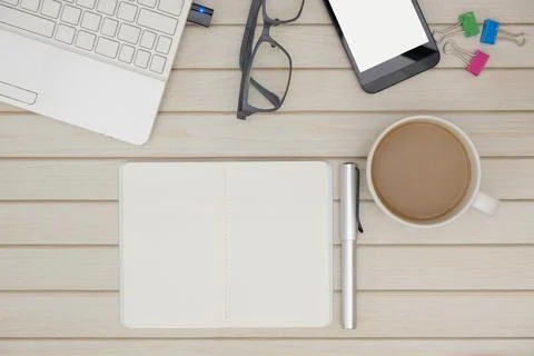Coffee desk Stock Photos