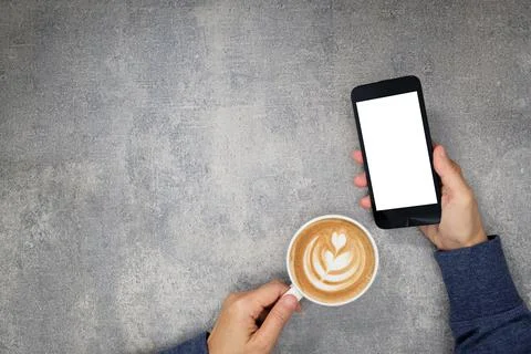 Coffee desk Stock Photos