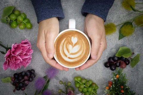 Coffee desk Stock Photos
