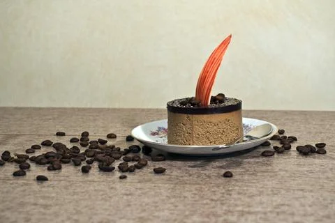 Coffee dessert. Stock Photos