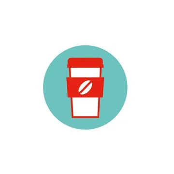 Coffee, drink icon vector. icon for web and mobile app Stock Illustration