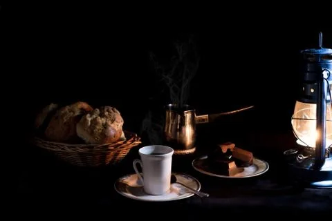 Coffee drinking Stock Photos