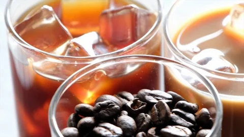 Coffee Drinks Stock Footage 90265432