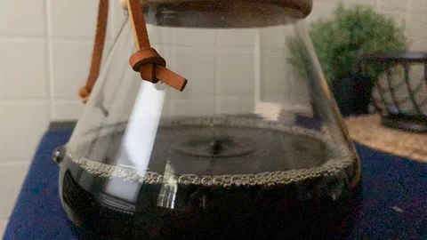 Coffee Drip Slow Motion Stock Footage 129053449