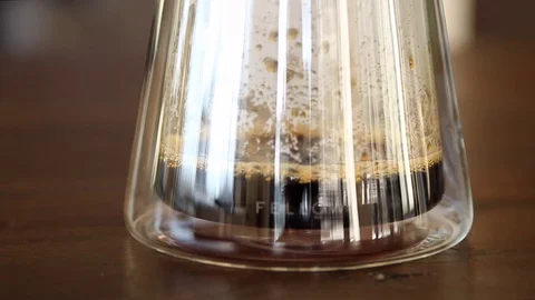 Coffee Dripping into Glass Carafe Stock Footage 103173003
