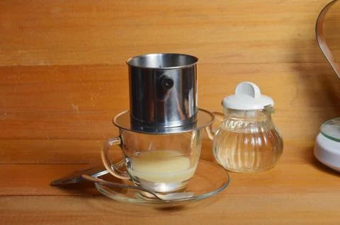 Coffee dripping Stock Photos