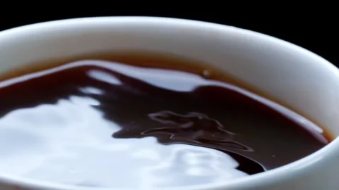 Coffee drips into the cup Stock Footage 259603984
