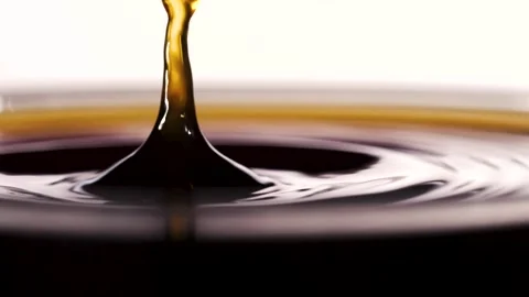 Coffee Drop Video stock 135492557
