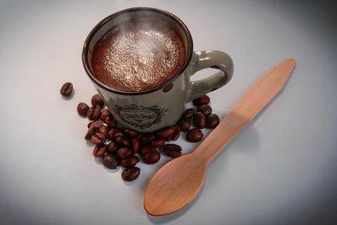 Coffee Espresso. Cup Of Coffee Stock Photos