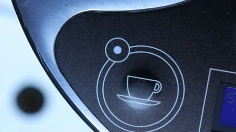 Coffee Espresso Machine Stock Footage 35158254