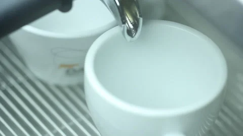 Coffee Espresso Machine Stock Footage 35170676