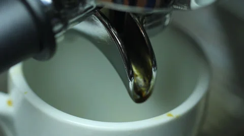 Coffee Espresso Machine Stock Footage 35170912