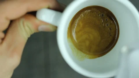 Coffee Espresso Machine Stock Footage 35176375