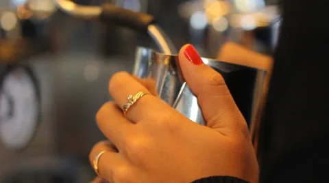 Coffee Espresso Machine Stock Footage 35239423