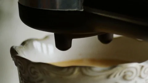 Coffee espresso machine Stock Footage 83872971