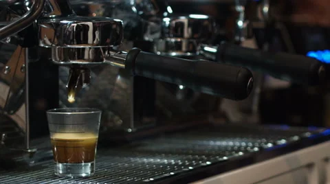Coffee espresso preparation Stock Footage 67967954