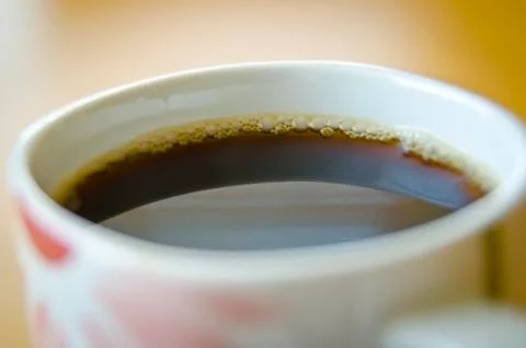 Coffee Extreme Closeup Stock-Fotos